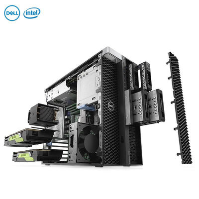 Estações de trabalho personalizadas Dell T5820 Tower com processador W2102 e memória RDIMM de 8 GB
