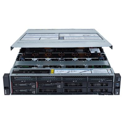 Processador Intel Xeon Lenovo ThinksystemDe6000h SR588 V2 2U Sistema de rede Computador Rack Servidor