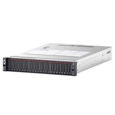 Lenovo ThinkSystem SR655 2u Rack Server com Processador AMD EPYC 7002 3.0GHz Aumentado