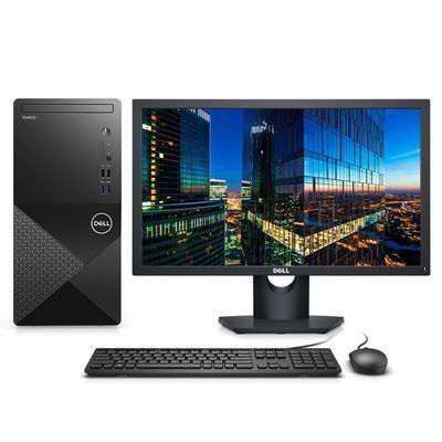 Aumente a sua produtividade com o Dell Vostro V3888 Quad Core Desktop e Display de 21,5 polegadas