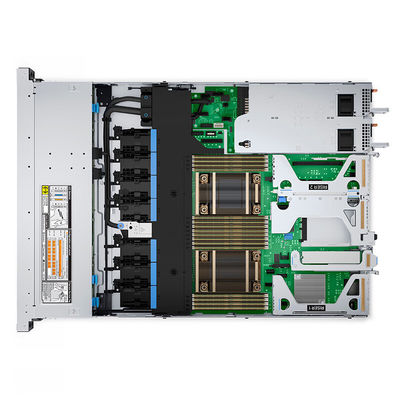 1U Server Rack Infraestrutura de armazenamento em nuvem Server Case para Dell R450 4 * 3.5 Posição do disco