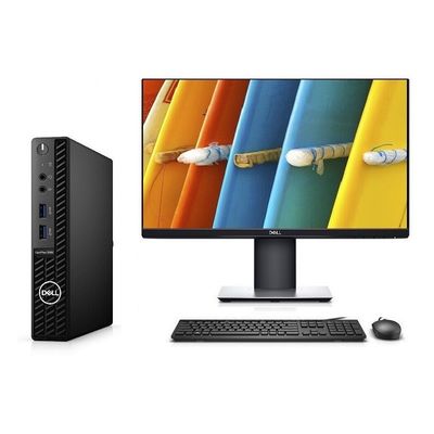 OptiPlex 3090MFF Mini Computador Desktop Empresarial i3-10105T 4G 256G Bluetooth WIFI Win10