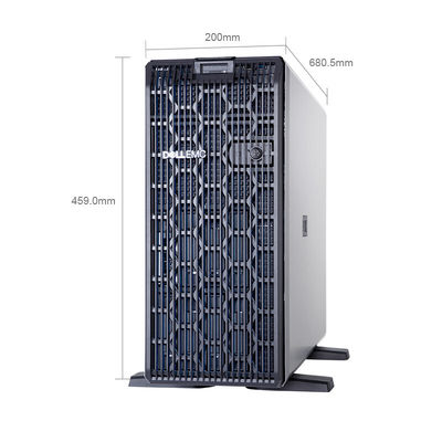 16*128G Capacidade de memória Dell T550 Intel Silver 4310 2.1GHz Tower Server para computação