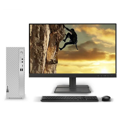 Pequena caixa Lenovo 510s i5-12400 8G 1T Win11 Hexa Core Desktop com monitor de 21,5 polegadas