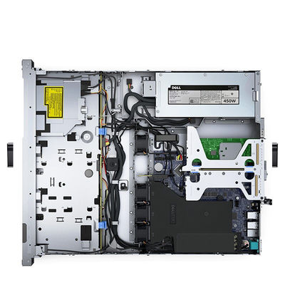 Dell R250 1U Rack Server com Xeon E-2314 Processador 8G ECC 1T SATA Dual Gigabit Port