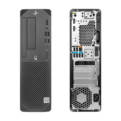 Intel W480 Chipset HP Z2 G5 SFF Barebone Workstation PC para aplicações profissionais