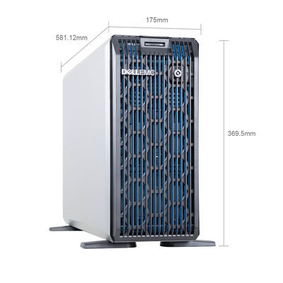 Dell PowerEdge T350 Intel Xeon E-2336 4.5U Tower Server com suporte ao RAID H345/H755