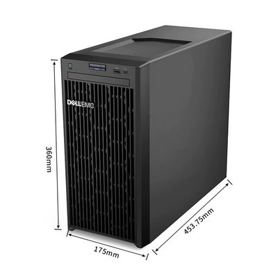 Fator de formato pequeno Dell T150 Xeon E-2314 Processador de 2,8 GHz 8G 1T SATA DVDRW Mini Server