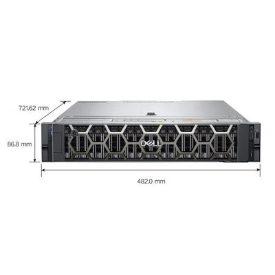 Dell EMC PowerEdge R750 2U Rack Server com processador Intel Xeon Silver 4310 e 8GB de RAM