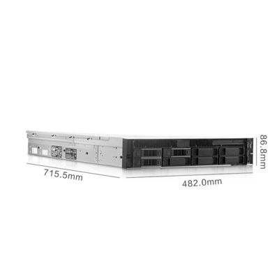 Porta de rede Gigabit dupla e 2U Rack Server Form Factor Dell R740 Server Barebone
