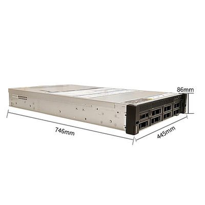 Fator de forma Lenovo ThinkSystem SR588 2U Rack Server com Intel C622 Dual-Port Gigabit