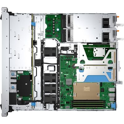 2024 Dell PowerEdge R360 Servidor 1U Rack 4 * 3.5 Baías Fornecidas com Ventiladores de Redundância Completa