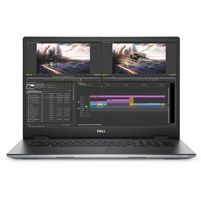 Dell Precision 7770 Intel i9 12950HX CPU 32GB DDR5 4800 1T M.2 SSD RTX A5000 Laptop de Estação de Trabalho Móvel de 17,3 polegadas