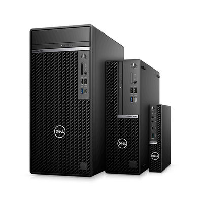 Dell Optiplex 7080 Computador de mesa PC com i7-10700 CPU 8GB DDR4 RAM 1TB HDD SATA