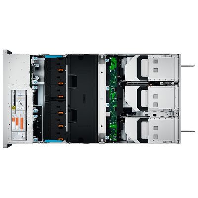 Dell PowerEdge R960 Rack Server Intel Xeon Gold 4U 8x 3.5&quot; SAS/SATA 160TB Armazenamento 6 Ventiladores