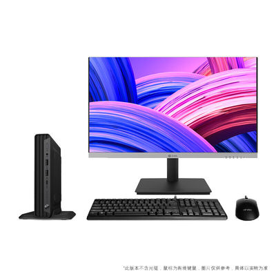 HP ProDesk 400 G9 i3-13100T 8GB 256GB M.2 SFF Tower PC de escritório com cartão gráfico UHD 710
