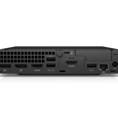 HP ProDesk 400 G9 i3-13100T 8GB 256GB M.2 SFF Tower PC de escritório com cartão gráfico UHD 710