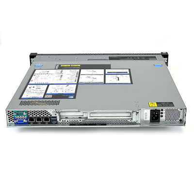 Stock Lenovo ThinkSystem SR258 Servidor Xeon E-2124 8GB DDR4 RAM 1TB 300W 1U Servidor PC Rack Servidores