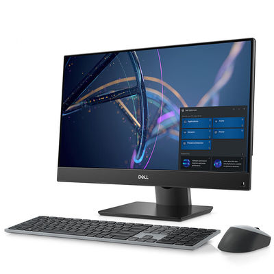 Dell Optiplex 5400 i3-12100 8G 256G 1T 23.8 polegadas AIO Computador com Black Narrow Frame