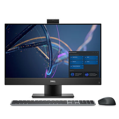 Dell Optiplex 5400 i3-12100 8G 256G 1T 23.8 polegadas AIO Computador com Black Narrow Frame