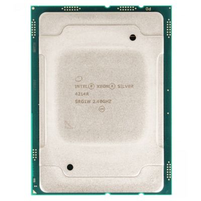 Xeon Silver 4214R Server CPU 2.4 GHz 12-CORE 20-THREADS Processador para eficiência do servidor