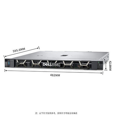 Intel Xeon E-2324G Processador R250/R350 Rack de nível de entrada servidor único com memória de 8 GB