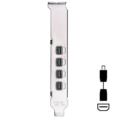 Quadro T400-2G/4G T600-4G T1000-4G/8G Gddr6 Cartão gráfico de 128 bits para exibição suave