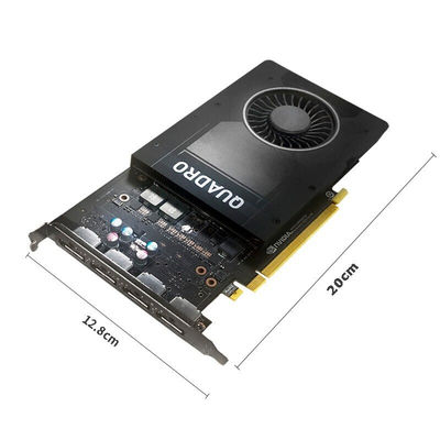 5G GDDR5X 160bit/200GBps Quadro P2200 Cartão Gráfico para Modelagem e Rendering Profissional
