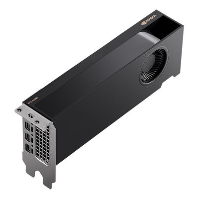 NVIDIA RTX A2000 Capacidade de memória de 6 GB e potência total da placa de 70 W para gráficos superiores