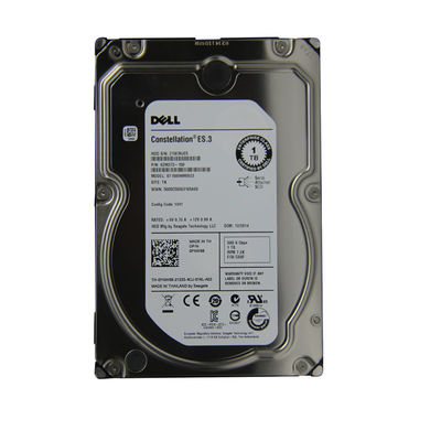 Padrão 7200rpm Dell 1TB Hard Drive para servidores / armazenamento NAS / estação de trabalho HDD SATA 3,5 polegadas
