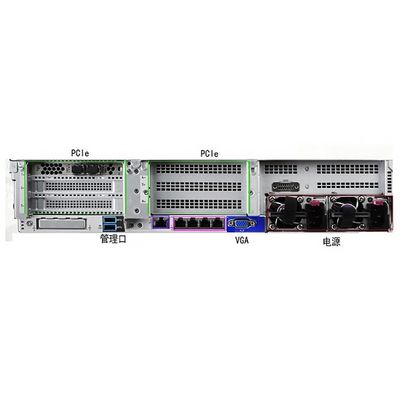 2U Rack Server DL380 GEN10 Server Bronze 3204 32G 1.2T SAS 10K 800W com processador de 2,4GHz