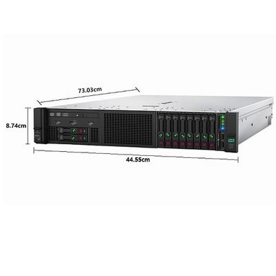 2U Rack Server DL380 GEN10 Server Bronze 3204 32G 1.2T SAS 10K 800W com processador de 2,4GHz