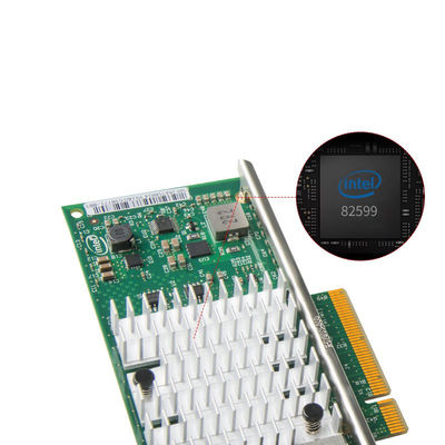 Cartão de rede Dell Intel X520 DP 10Gb DA/SFP Dual Port com interface USB