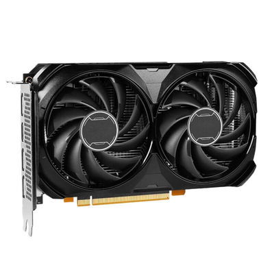 Conector de alimentação 1x 8-pin PCIe RTX 4060 Cartão gráfico de jogos para desempenho superior